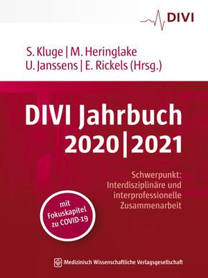 cover image of DIVI Jahrbuch 2020/2021